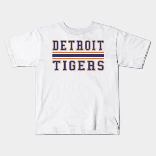 Detroit Tigers Baseball Kids T-Shirt